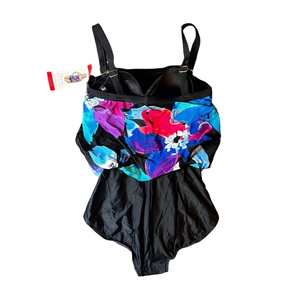 2Bamboo Women’s One Piece swimsuit Multicolored - Picture 2 of 4